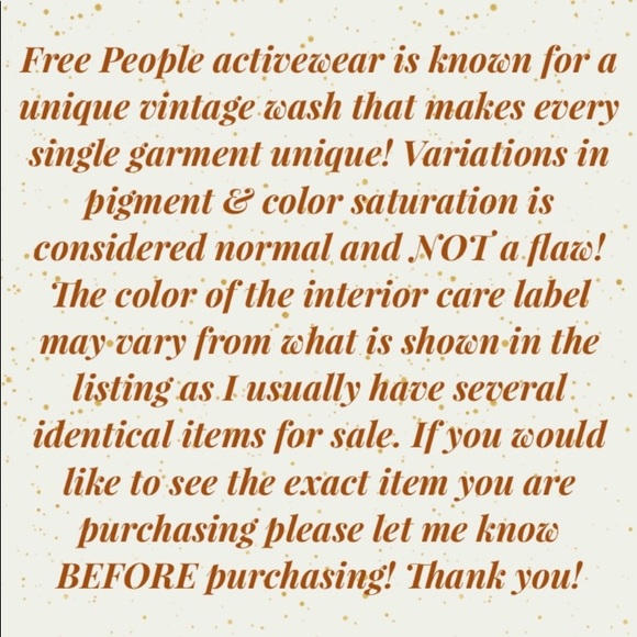 NEW! Free People Good Karma Crop Top - M/L - Peach - $58 retail - Picture 7 of 9